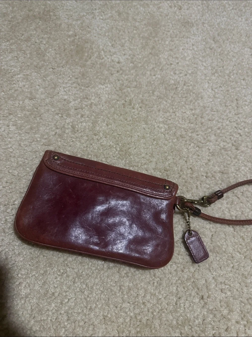 Coach compact wristlet